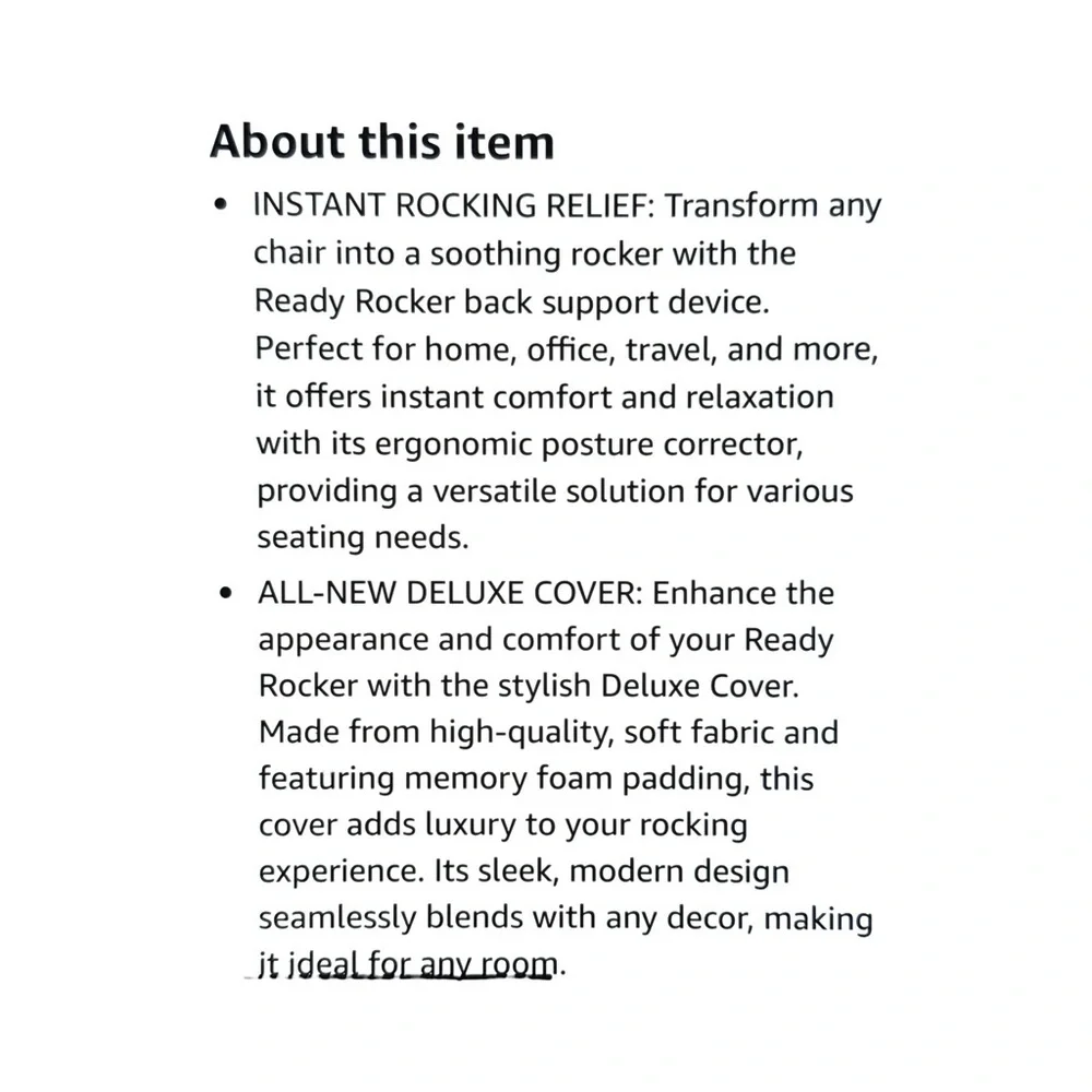 Ergonomic Ready Rocker - Picture 7 of 7